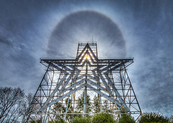 Double Stars Spring Halo By Terry Aldhizer